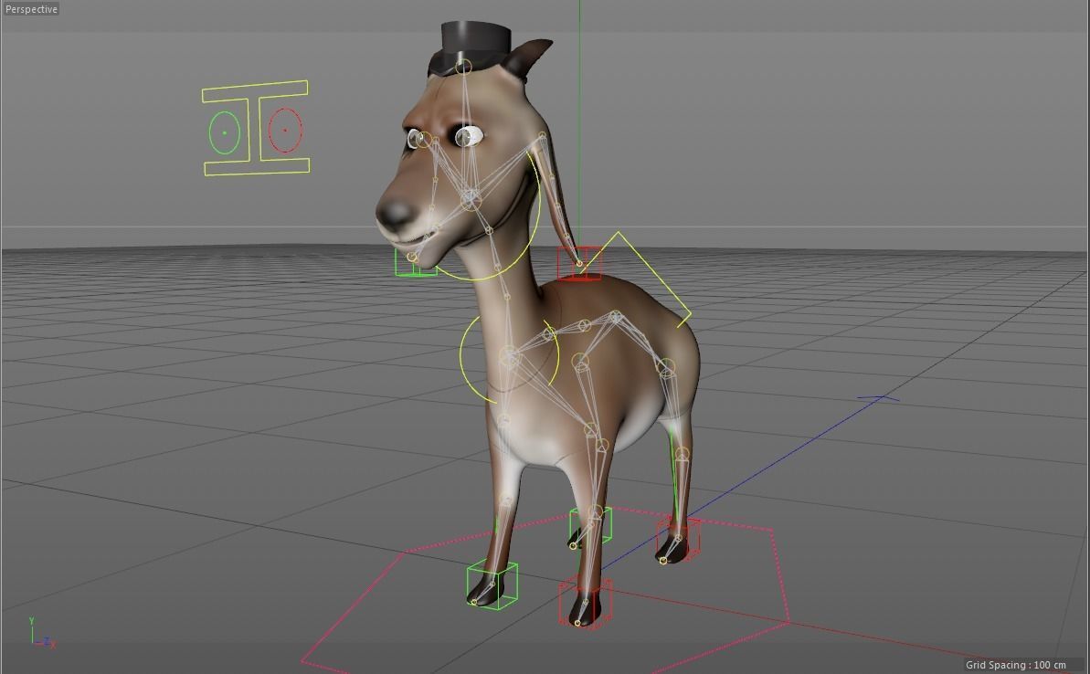 JUANA THE GOAT 3D model_2