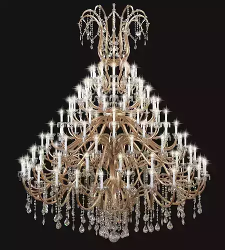 Chandelier Beby Italy 3D model