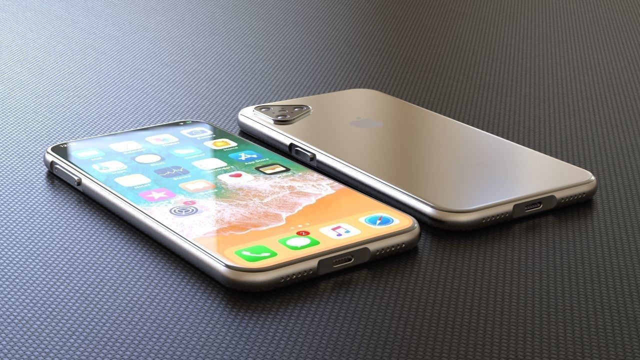 iPhone XI 11 Concept PolyDesign 3D model_3