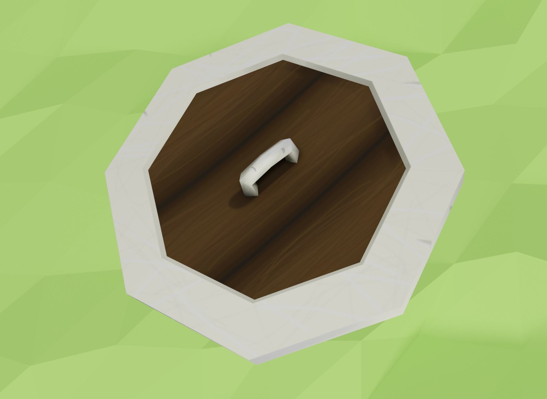 Low Poly Medieval Weapons Pack Low-poly 3D model_13