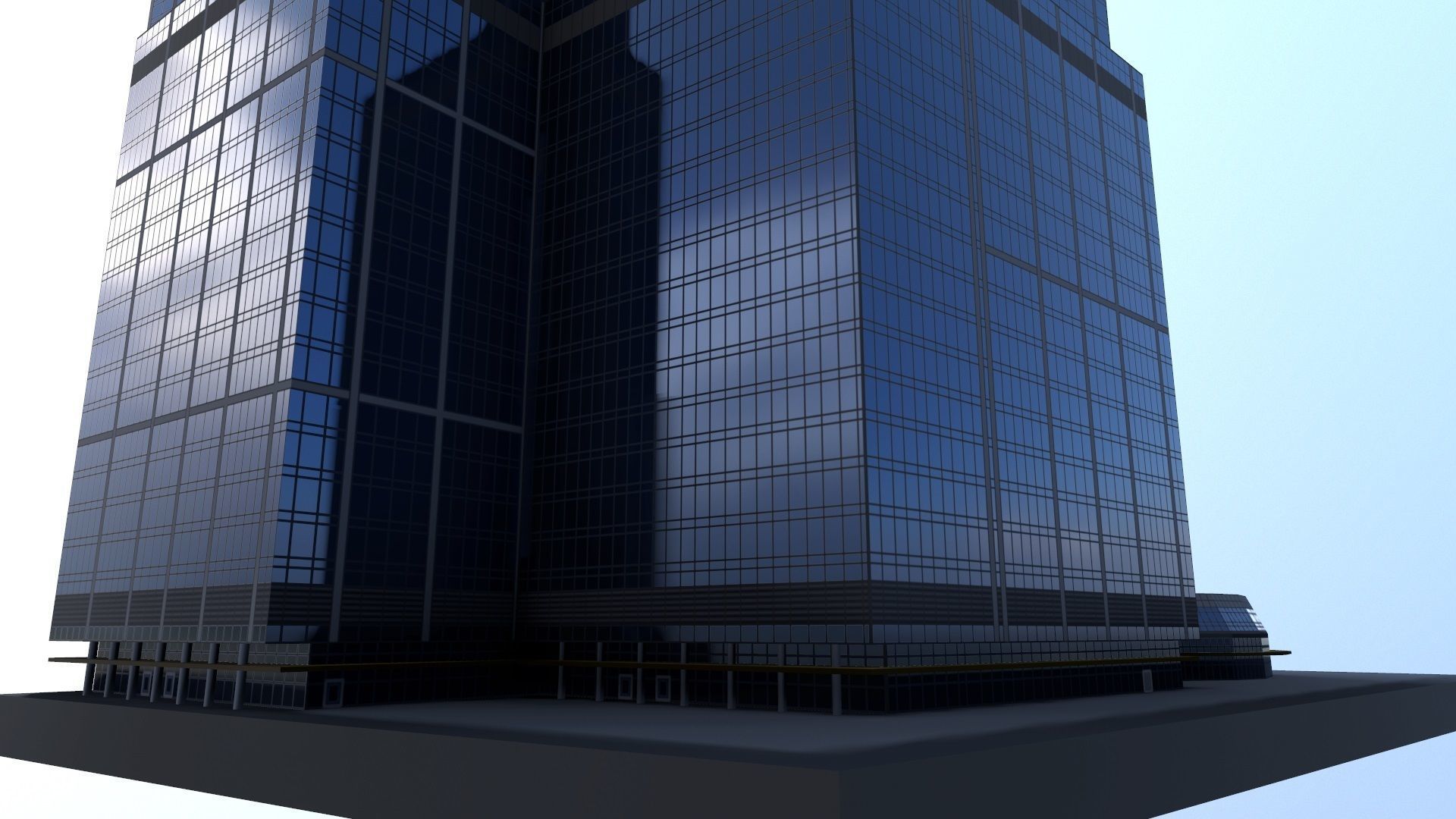 Capital City - City of Capitals Low-poly 3D model_4