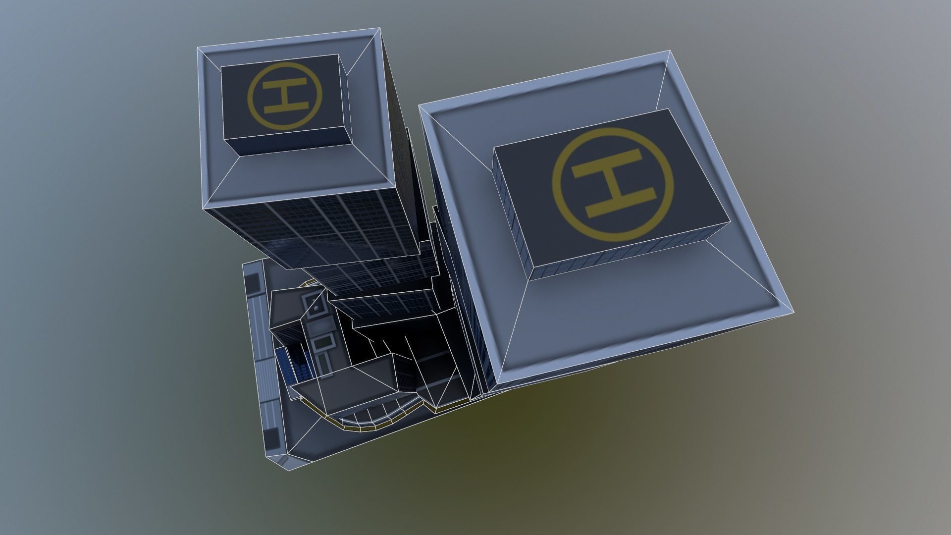 Capital City - City of Capitals Low-poly 3D model_5