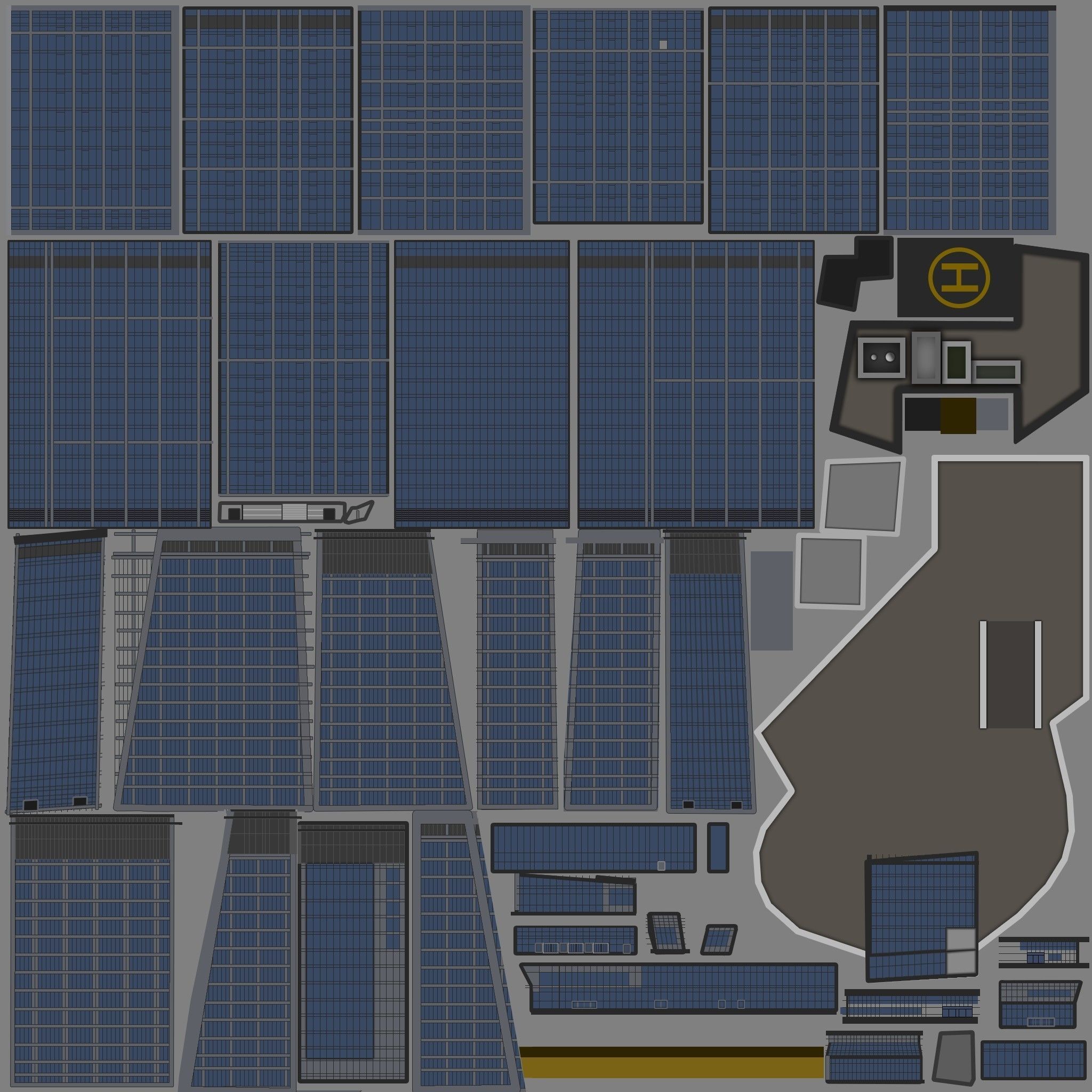Capital City - City of Capitals Low-poly 3D model_7