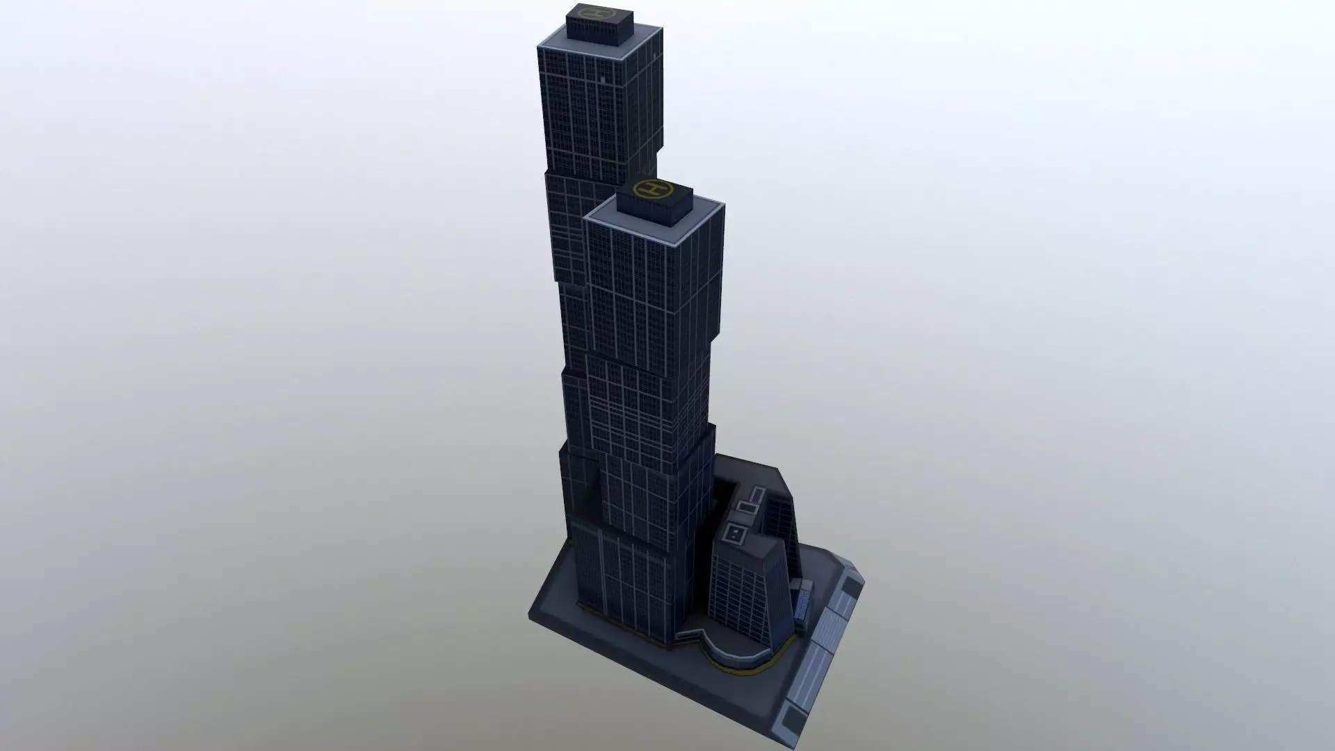 Capital City - City of Capitals Low-poly 3D model_0
