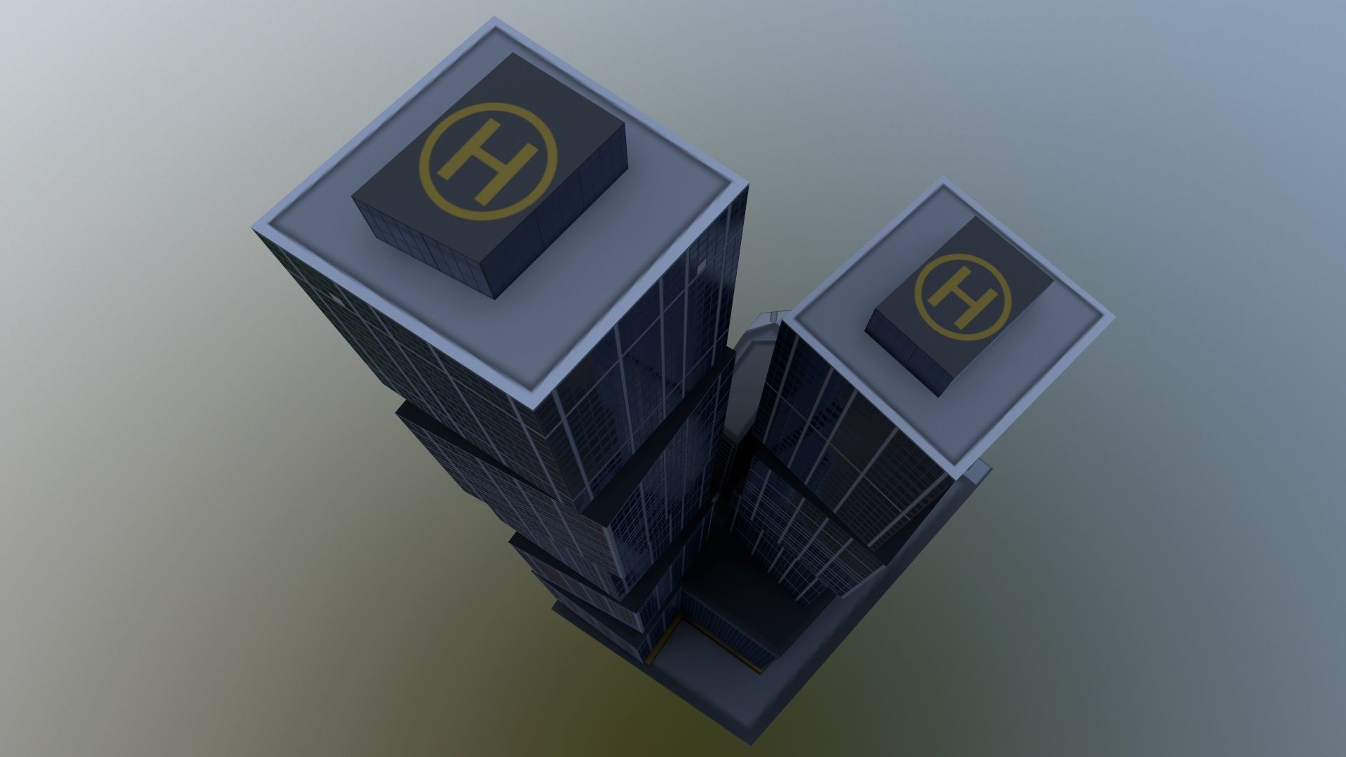 Capital City - City of Capitals Low-poly 3D model_2