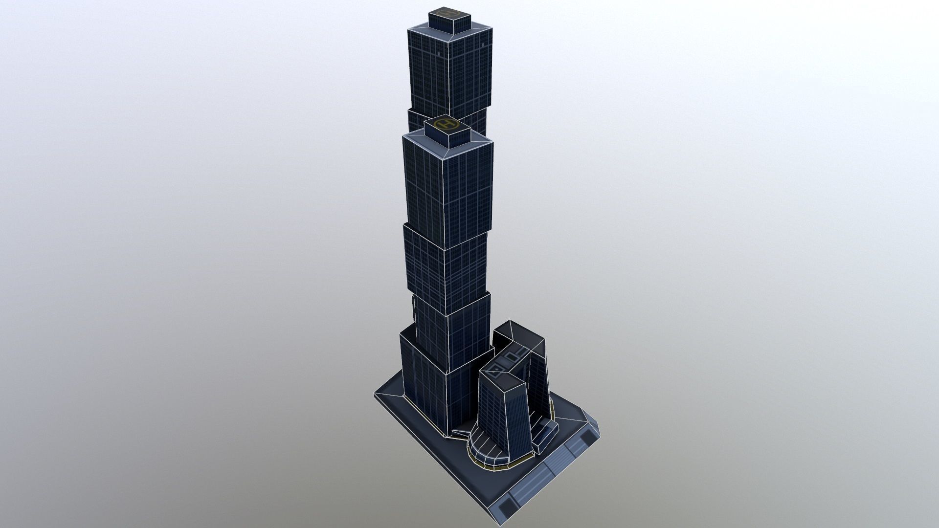 Capital City - City of Capitals Low-poly 3D model_6