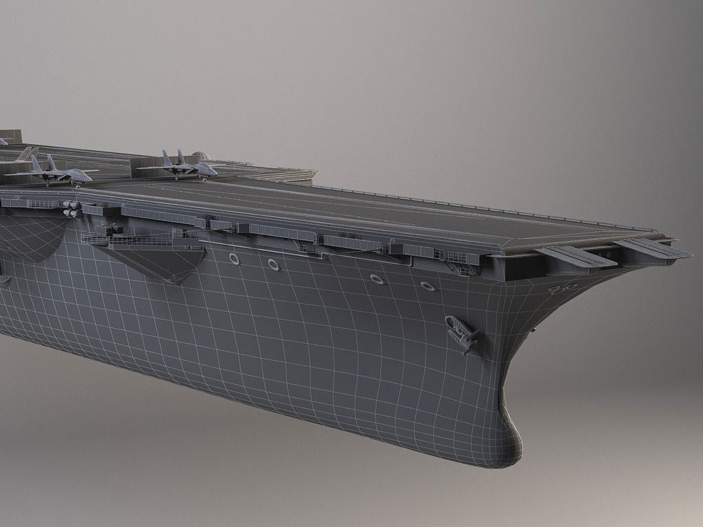 USS Enterprise CVN-65 Carrier 3D model_19