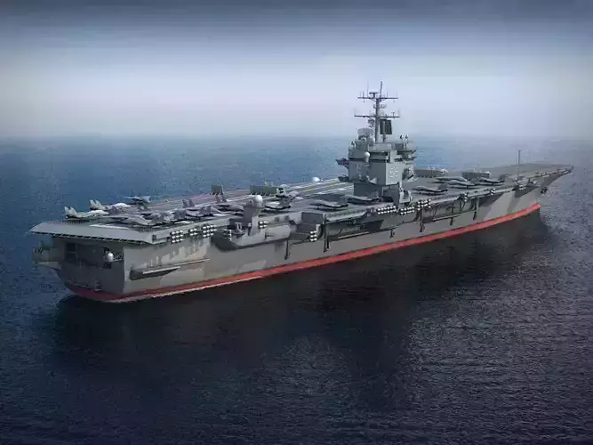 USS Enterprise CVN-65 Carrier 3D model