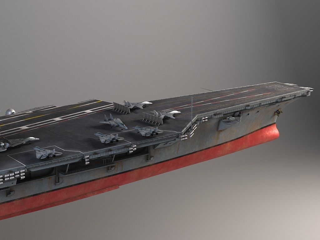 USS Enterprise CVN-65 Carrier 3D model_11