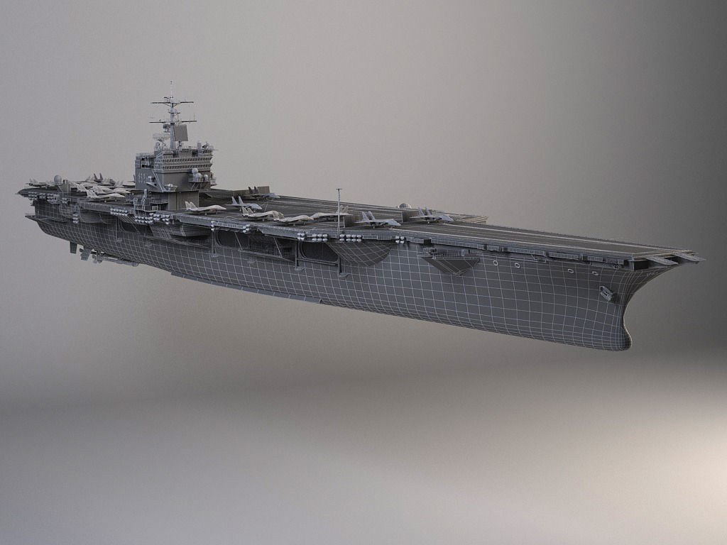 USS Enterprise CVN-65 Carrier 3D model_18