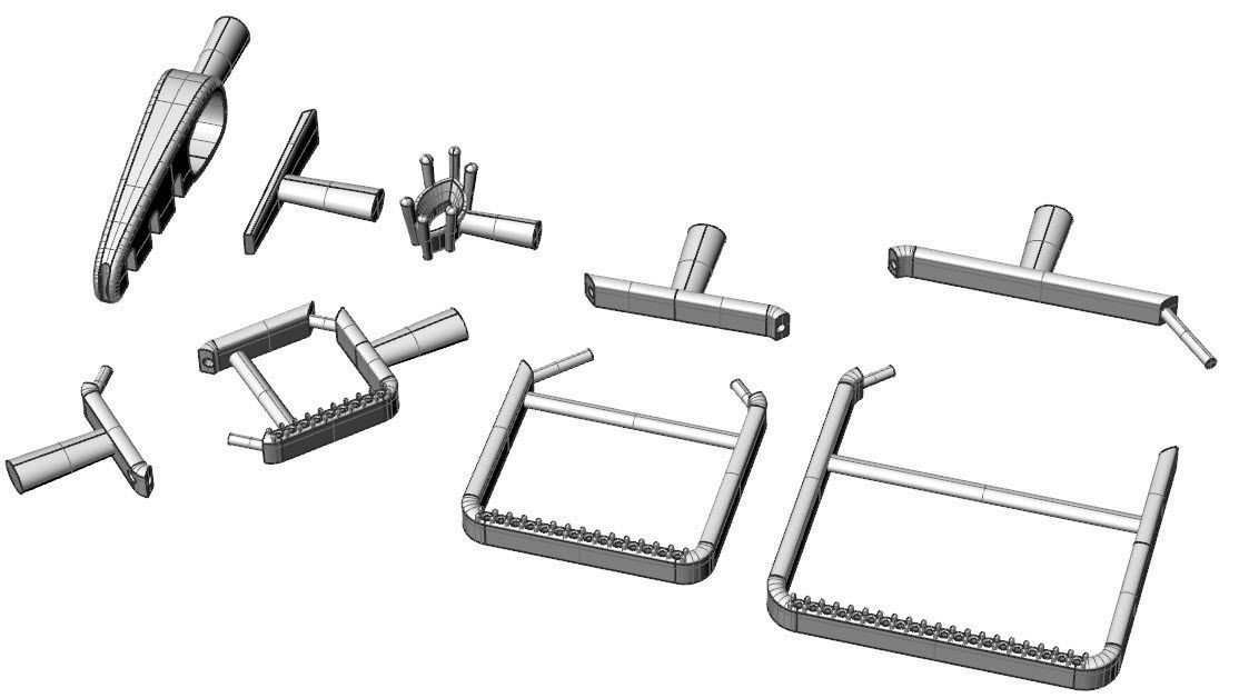 Pendant 2 tone 3D print model_10