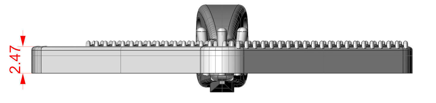 Pendant 2 tone 3D print model_9