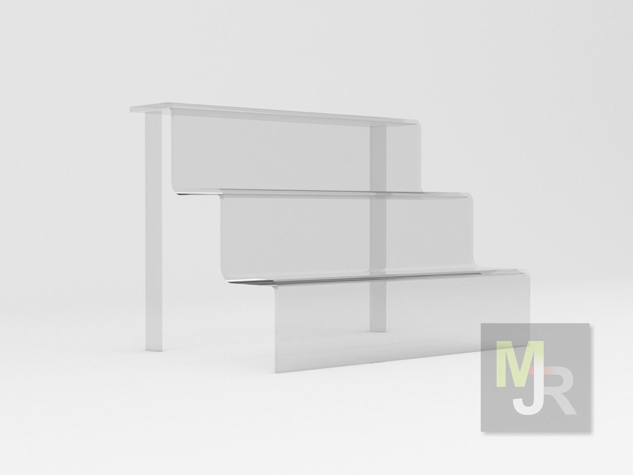 Display Stand Pack Low-poly 3D model_1
