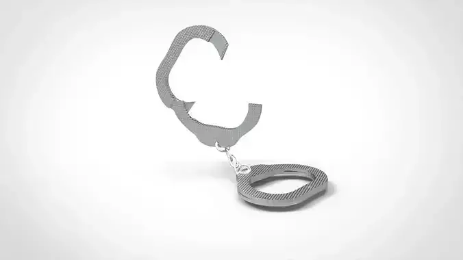 handcuffs Free low-poly 3D model