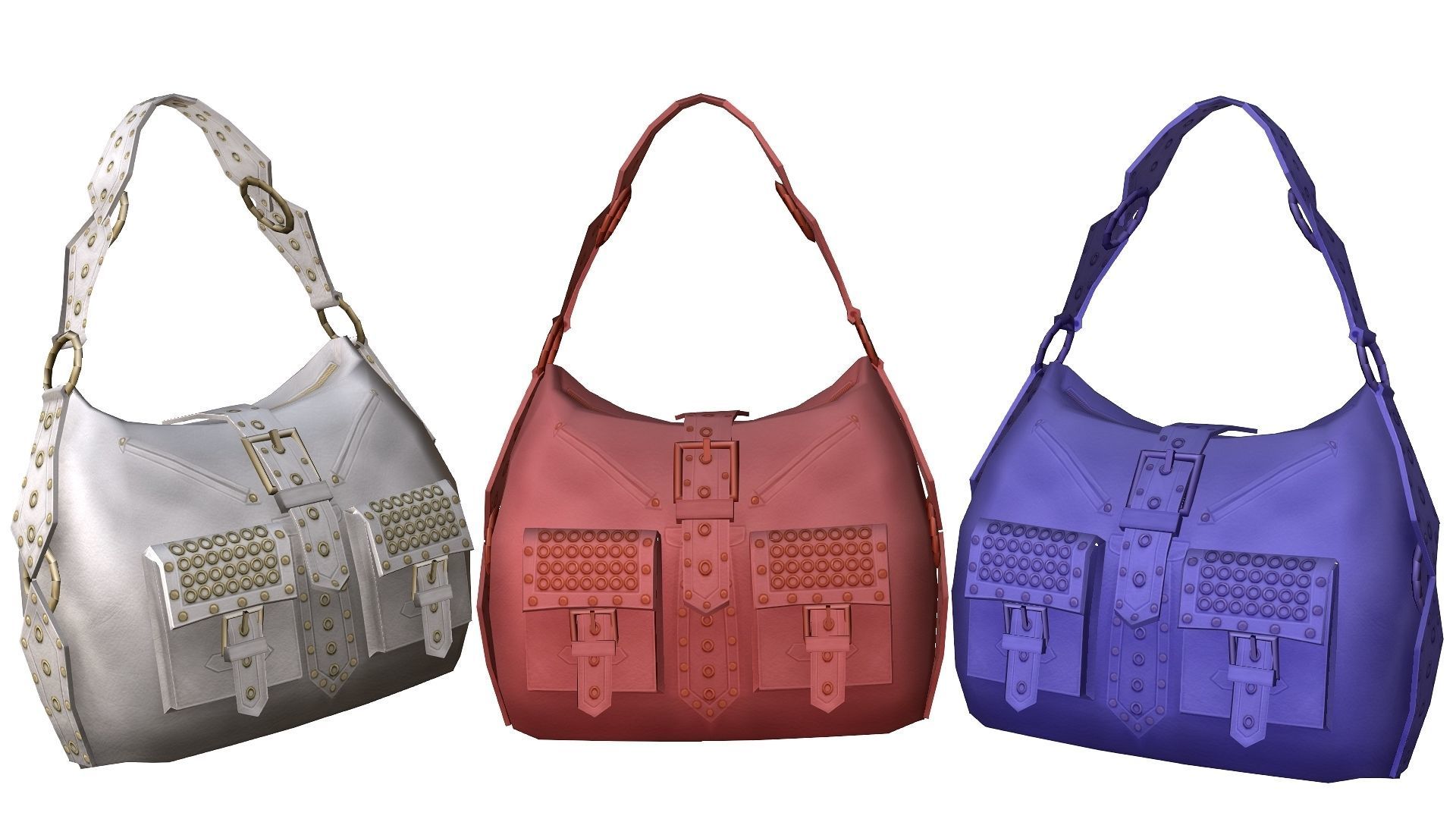 Hermes Birkin Bag 3D Model Animated CGTrader