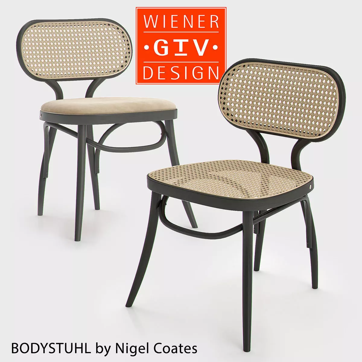 Bodystuhl - Gebrueder THONET VIENNA 3D model_0