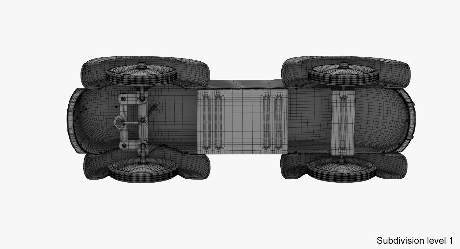 Riding toy car 3D model_17