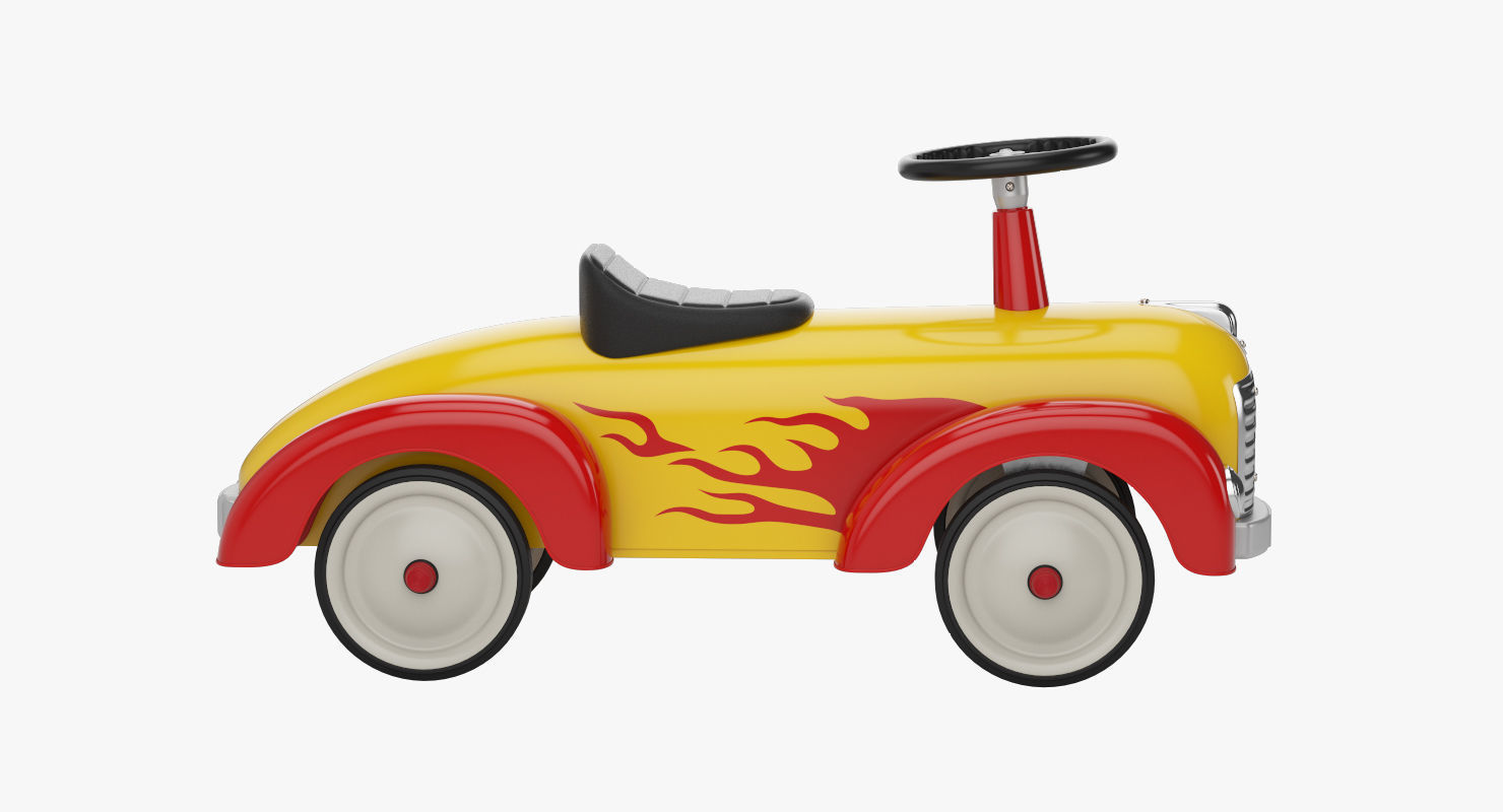 Riding toy car 3D model_4