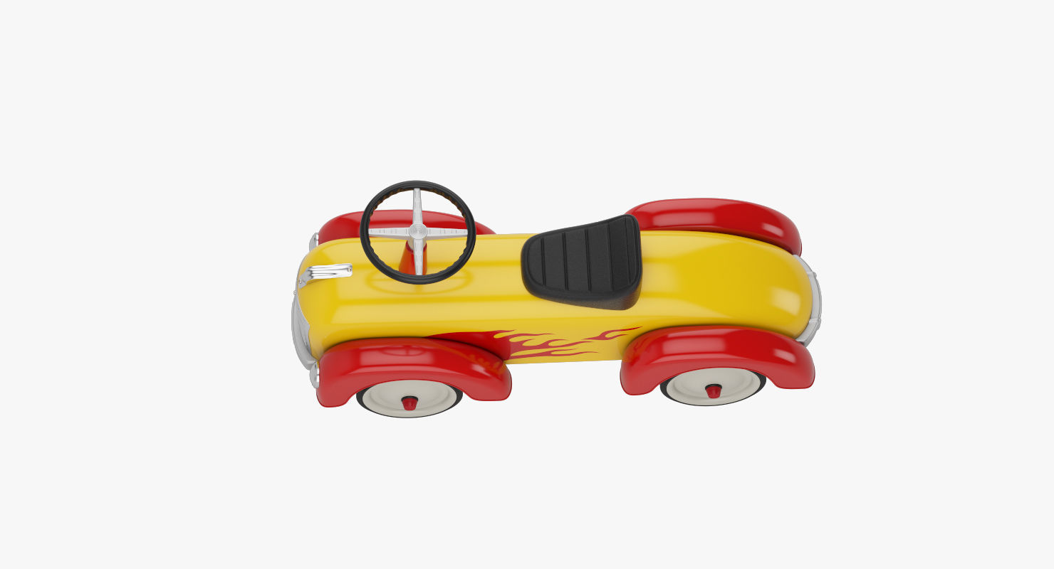 Riding toy car 3D model_8