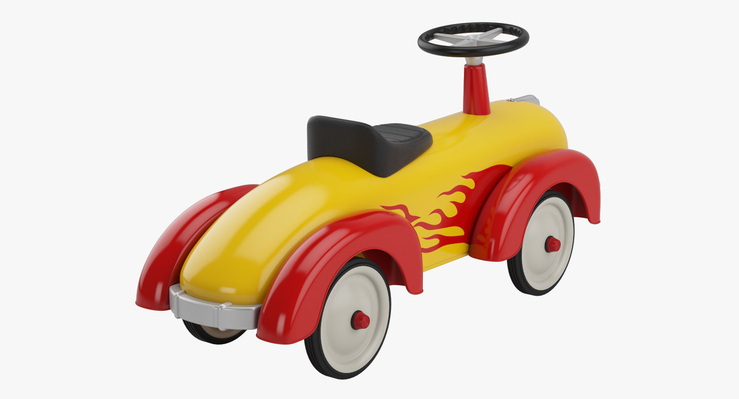 Riding toy car 3D model_5