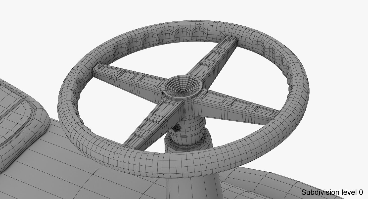 Riding toy car 3D model_18