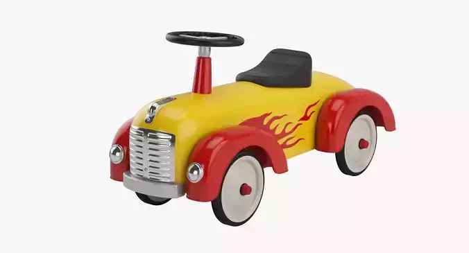Riding toy car 3D model