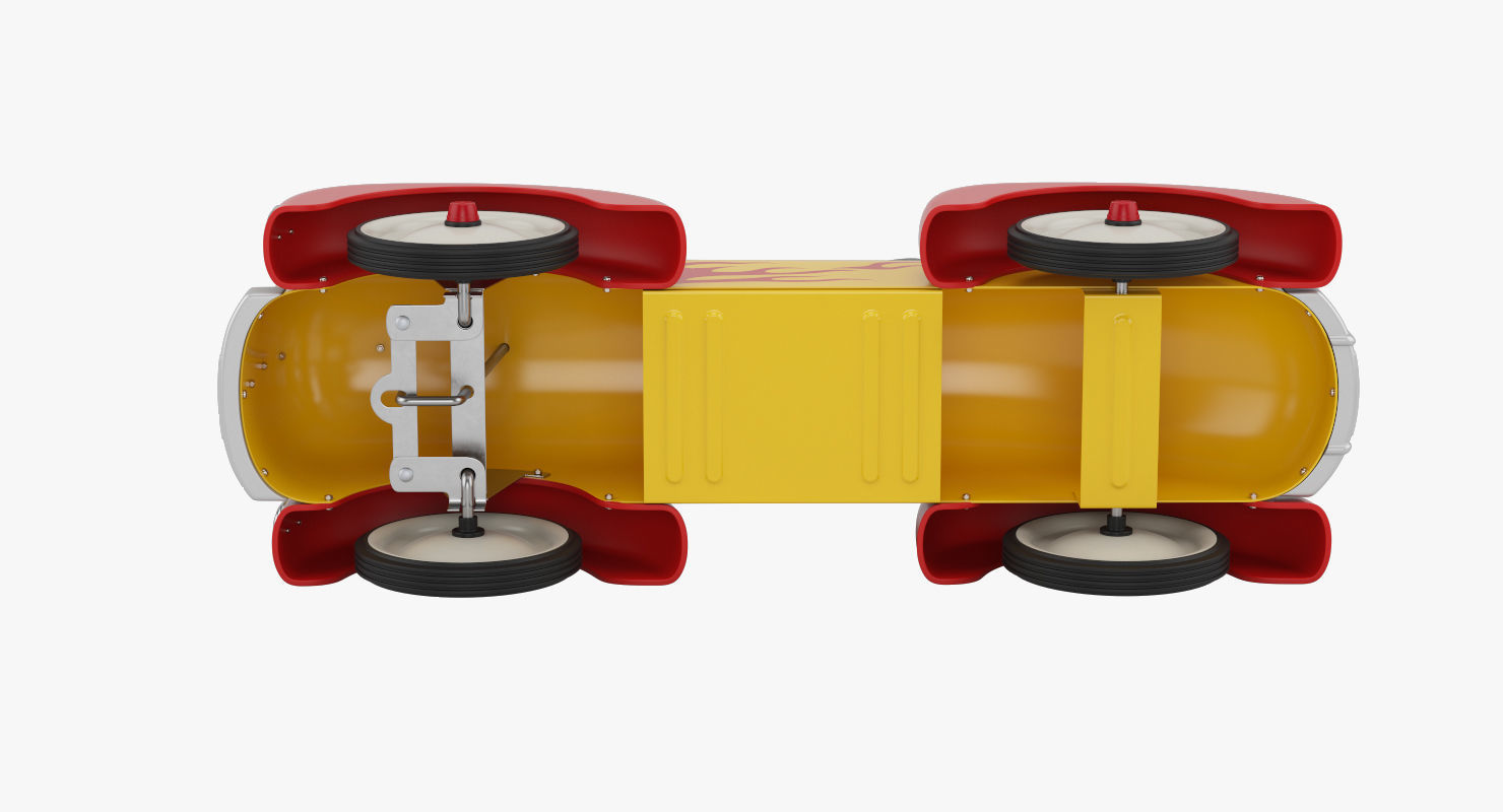 Riding toy car 3D model_9