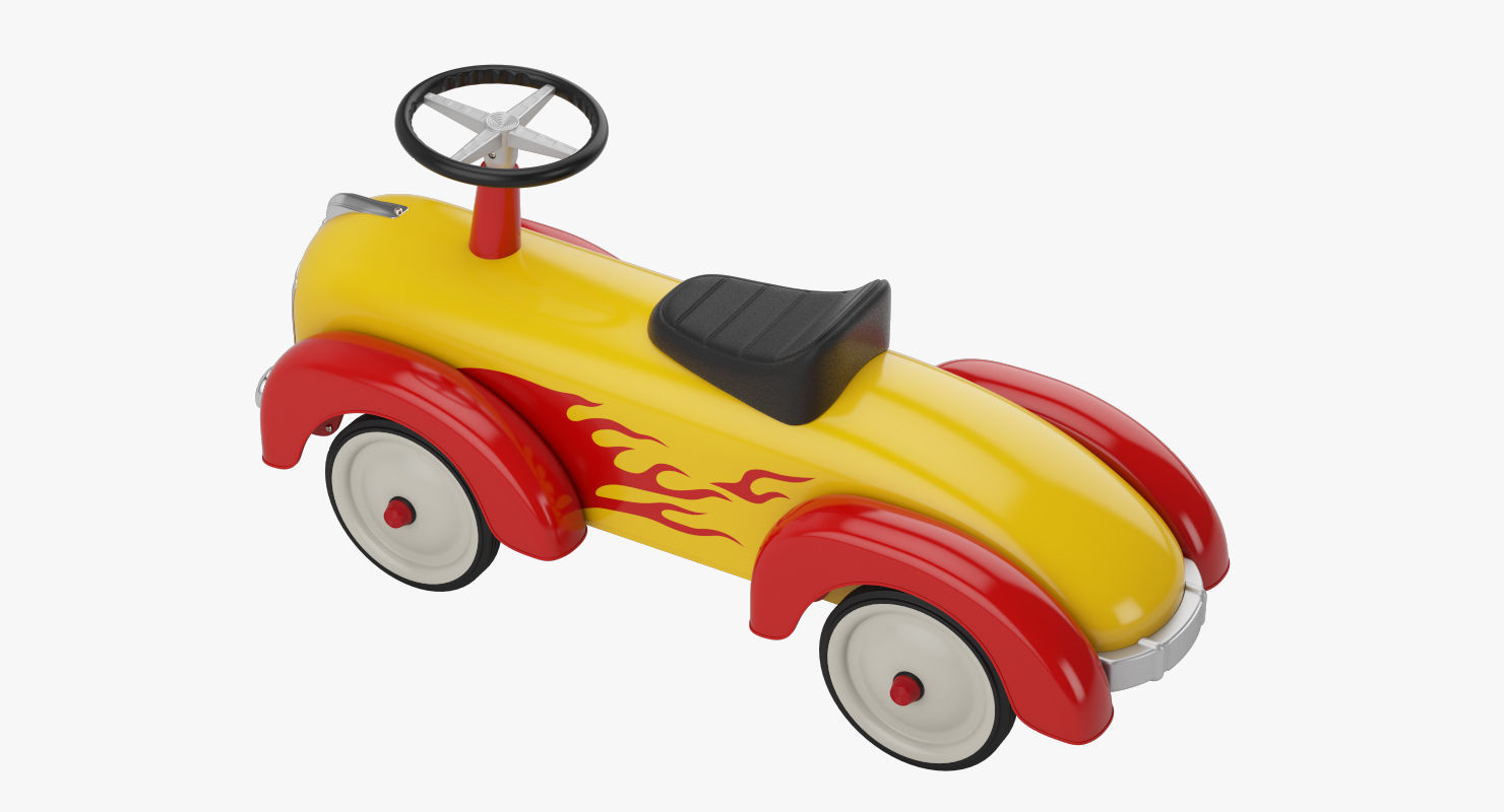 Riding toy car 3D model_7