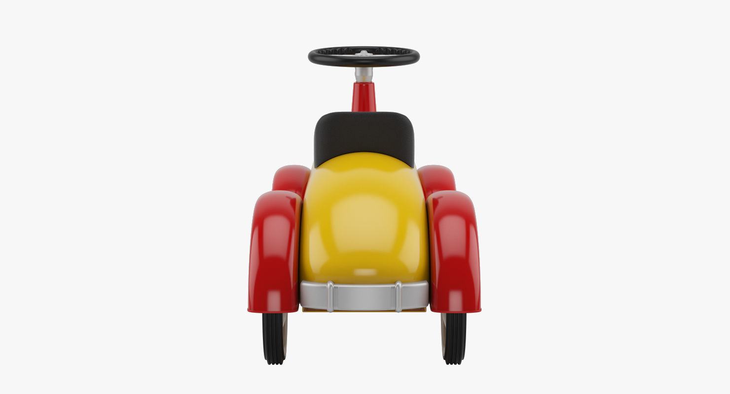 Riding toy car 3D model_6