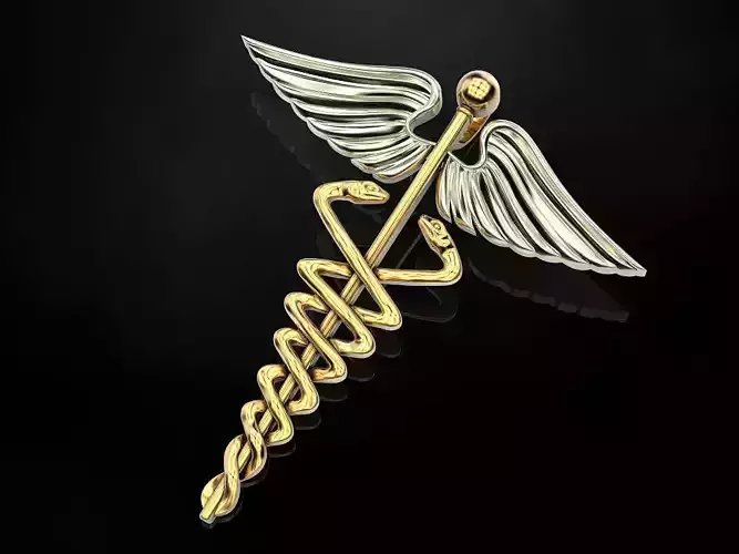 Rod of the Caduceus or the Wand of Hermes