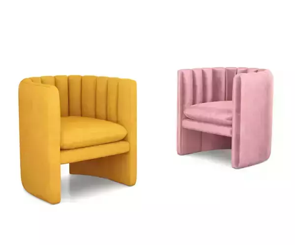 Loafer Lounge chair by TRADITION 3D model