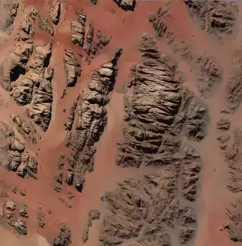 Ramm Mountain Israel 3D model