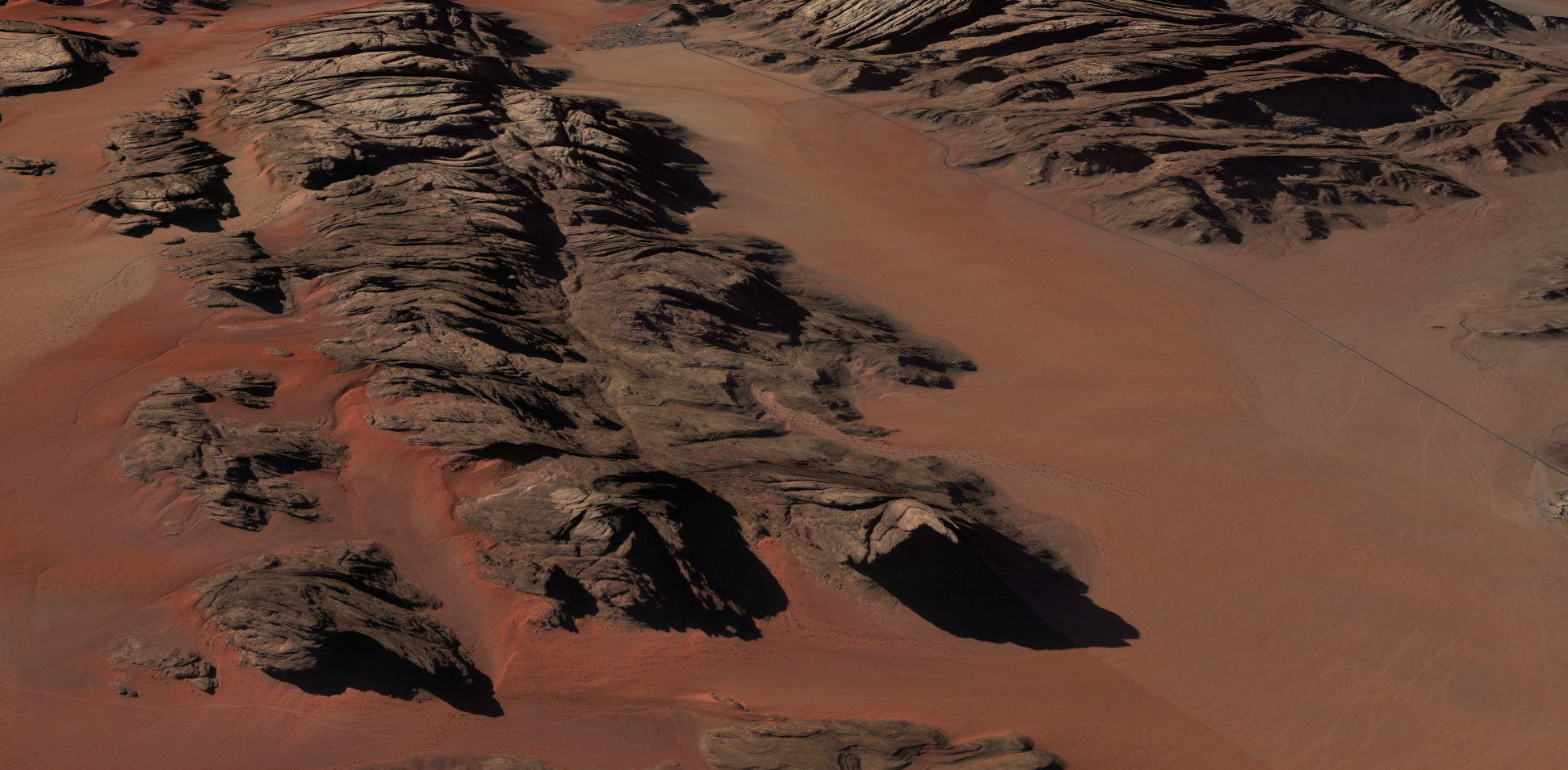 Ramm Mountain Israel 3D model_2