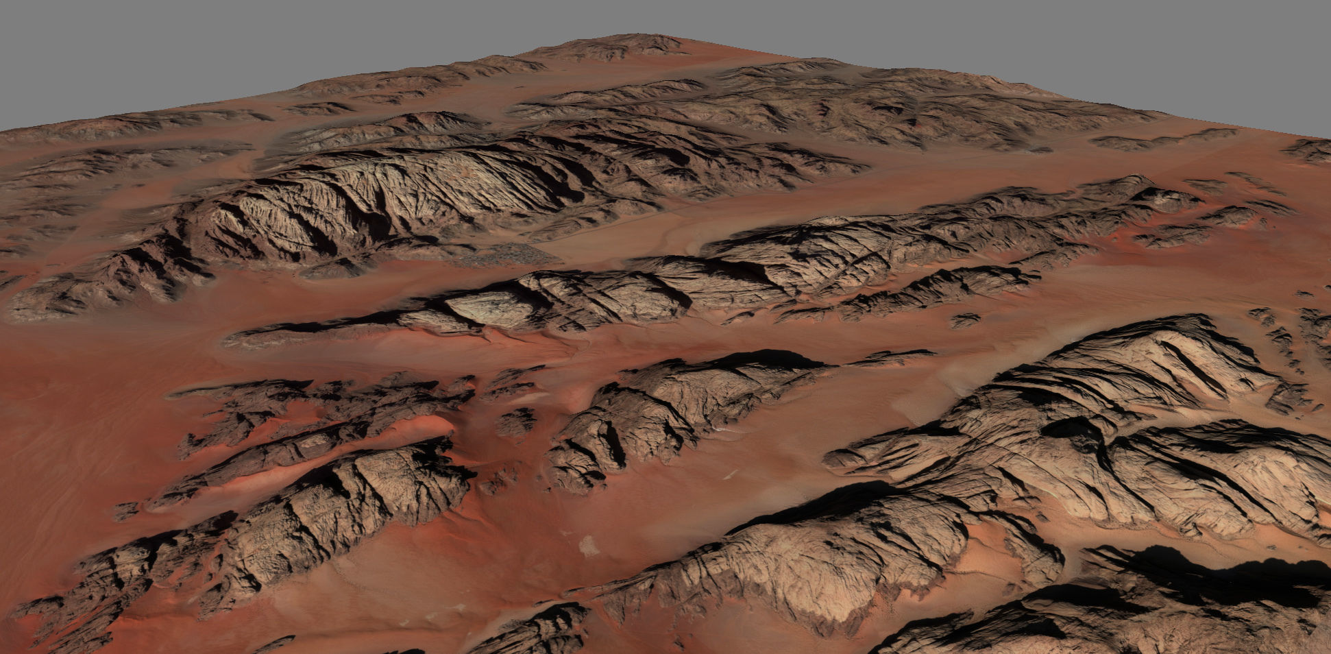 Ramm Mountain Israel 3D model_3