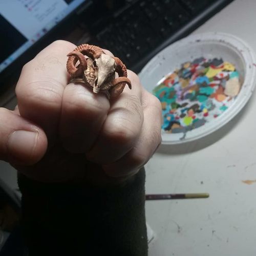 Ring of the mighty Battering Ram 3D print model