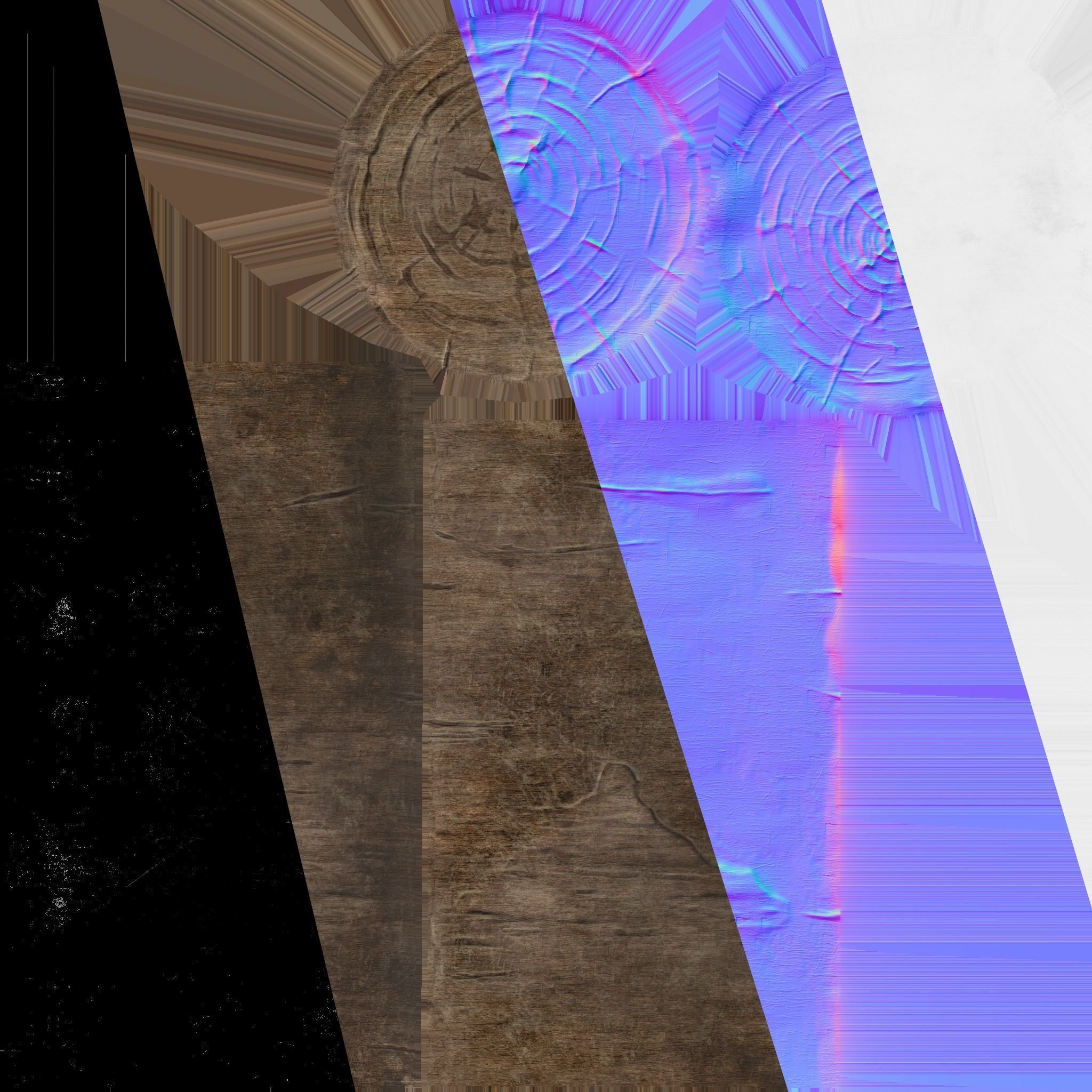 Anvil and Sledgehammer Low-poly 3D model_30