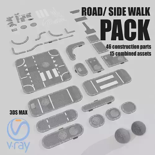 Road Asset Pack collection