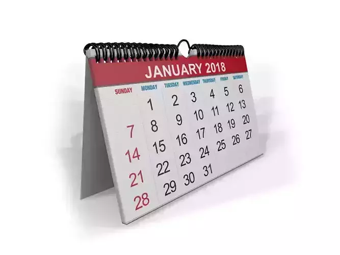 Calendar january
