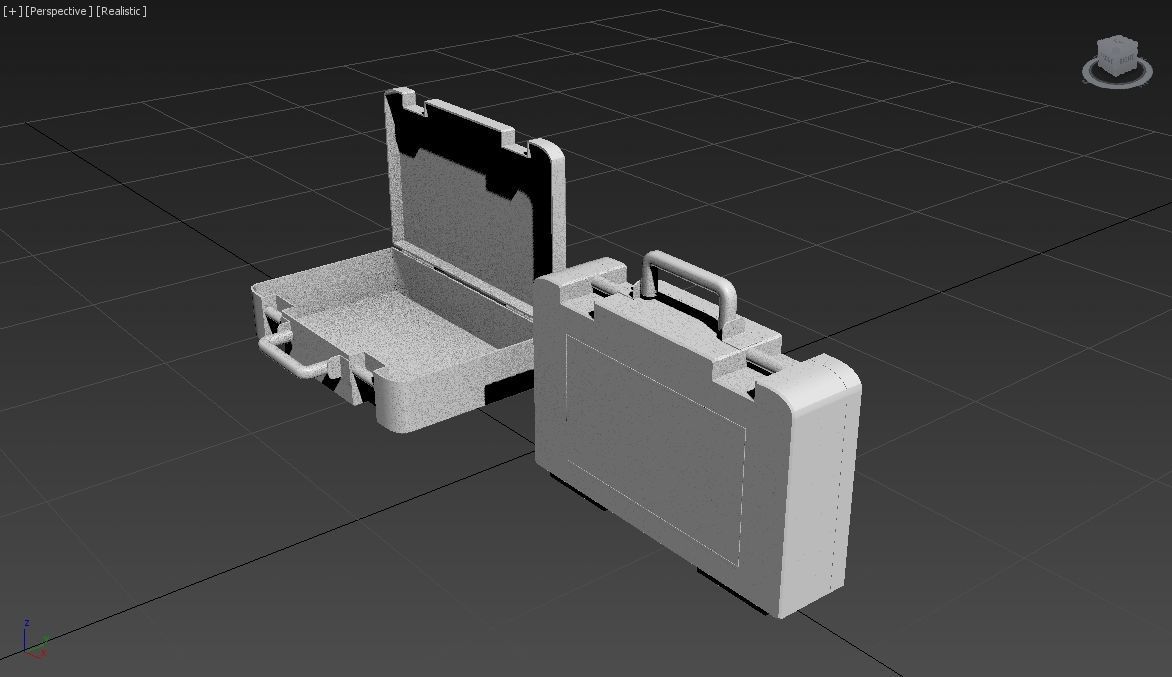 First Aid Medical Kit - Medkit - Safety and Emergency Equipment Low-poly 3D model_6