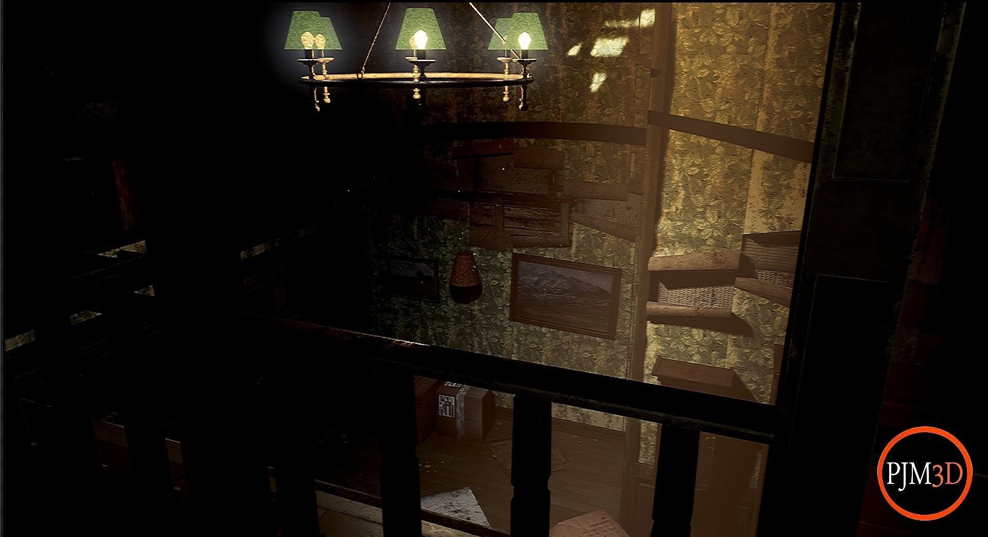 UE4 UE5 Abandoned wooden house modular V02Pro Updated 009 Low-poly 3D model_18