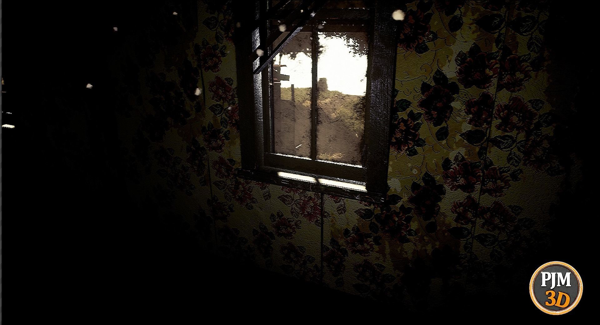 UE4 UE5 Abandoned wooden house modular V02Pro Updated 009 Low-poly 3D model_28