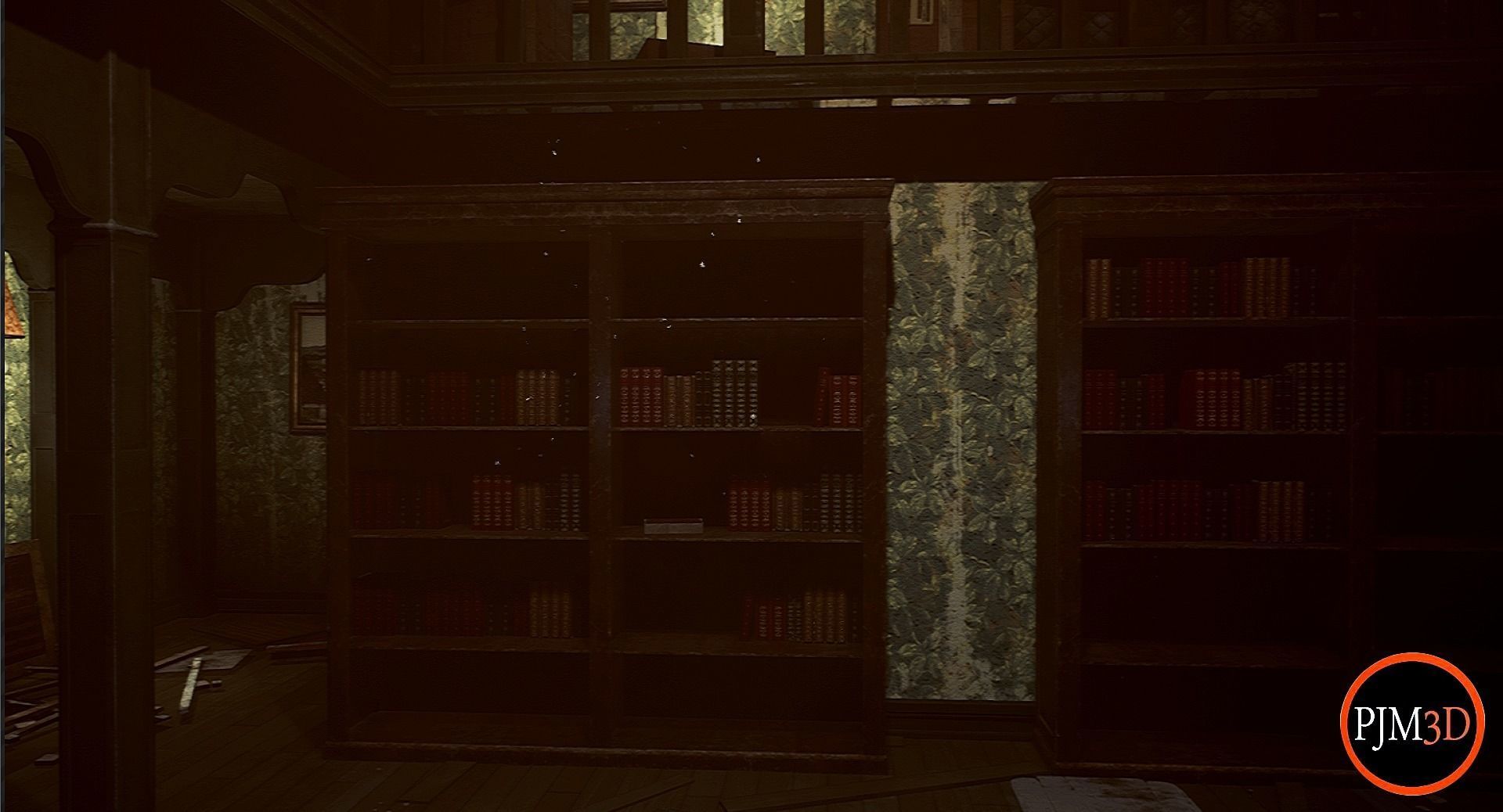 UE4 UE5 Abandoned wooden house modular V02Pro Updated 009 Low-poly 3D model_14