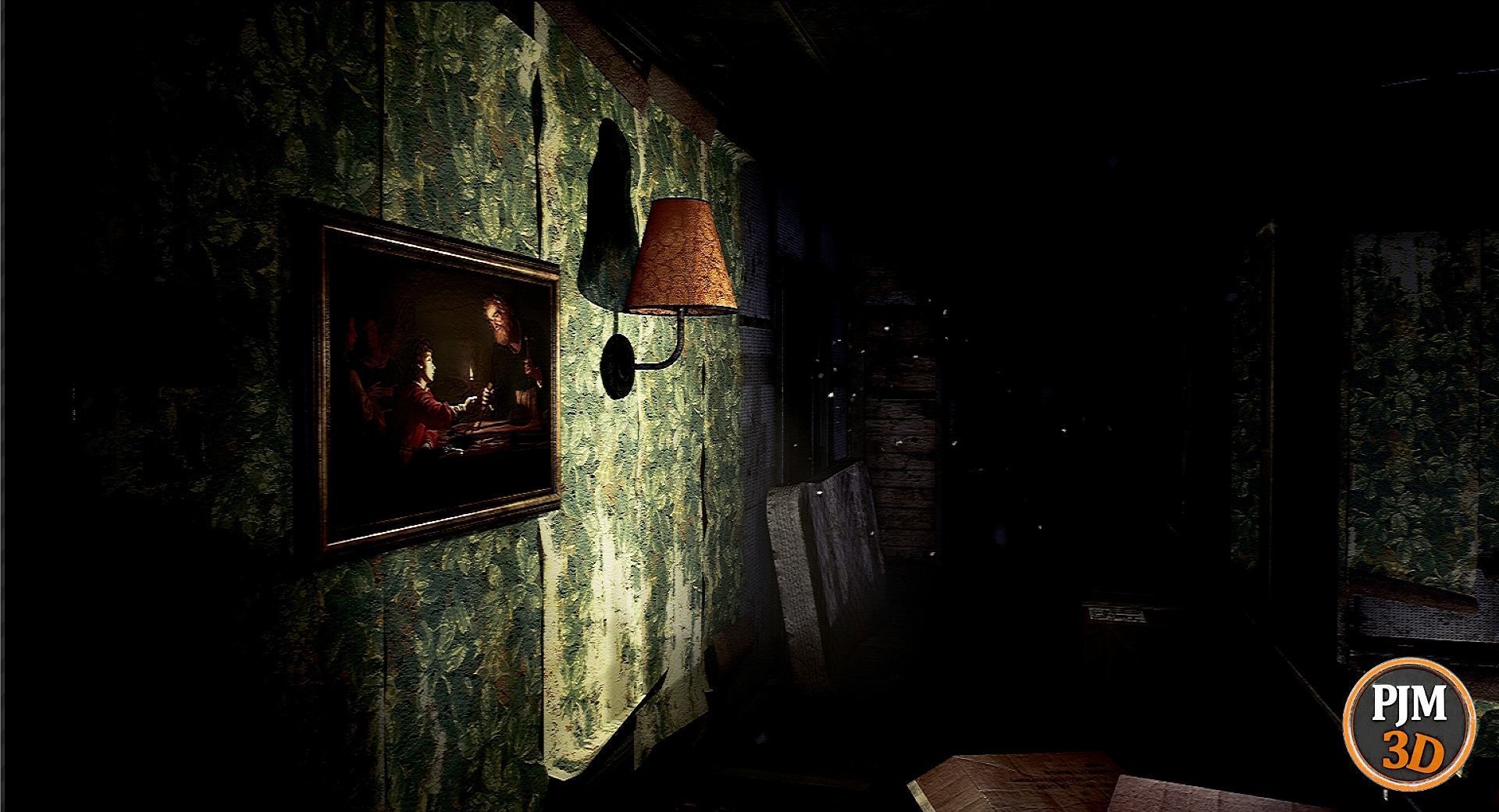 UE4 UE5 Abandoned wooden house modular V02Pro Updated 009 Low-poly 3D model_26