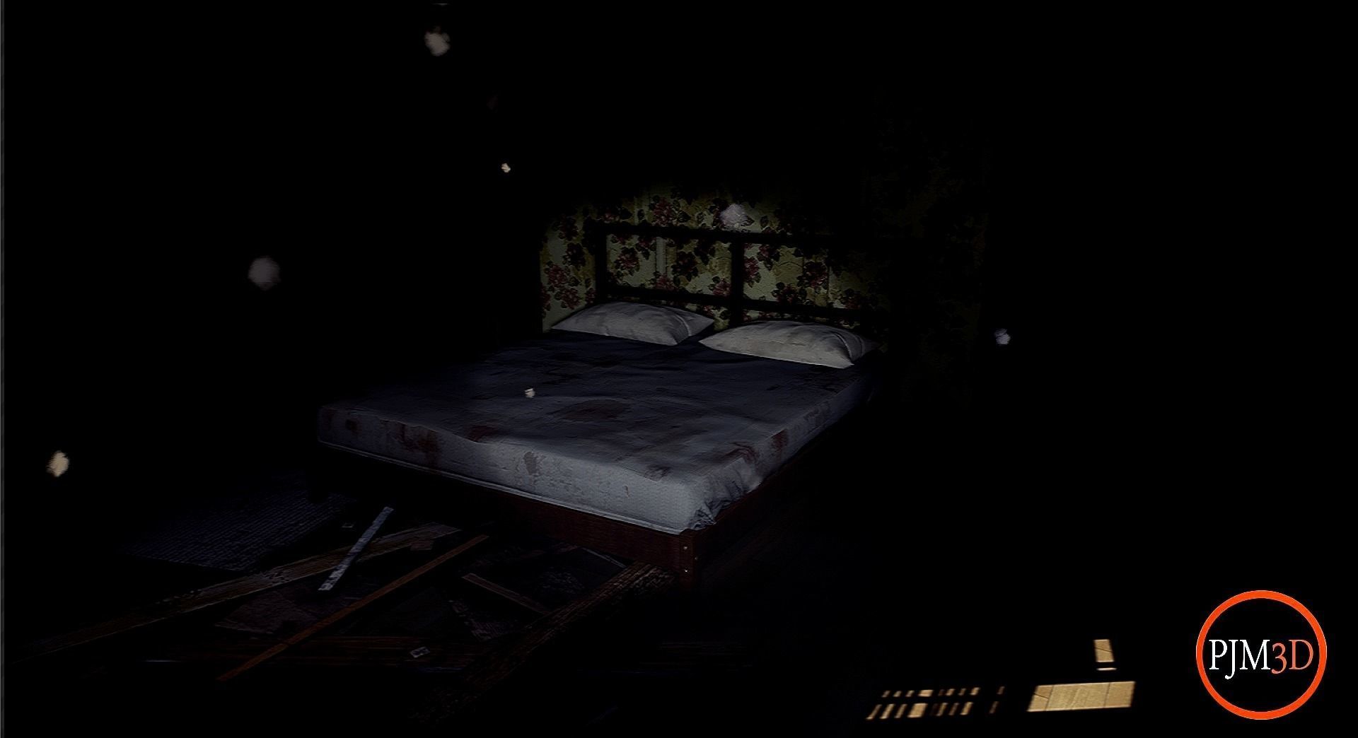 UE4 UE5 Abandoned wooden house modular V02Pro Updated 009 Low-poly 3D model_19