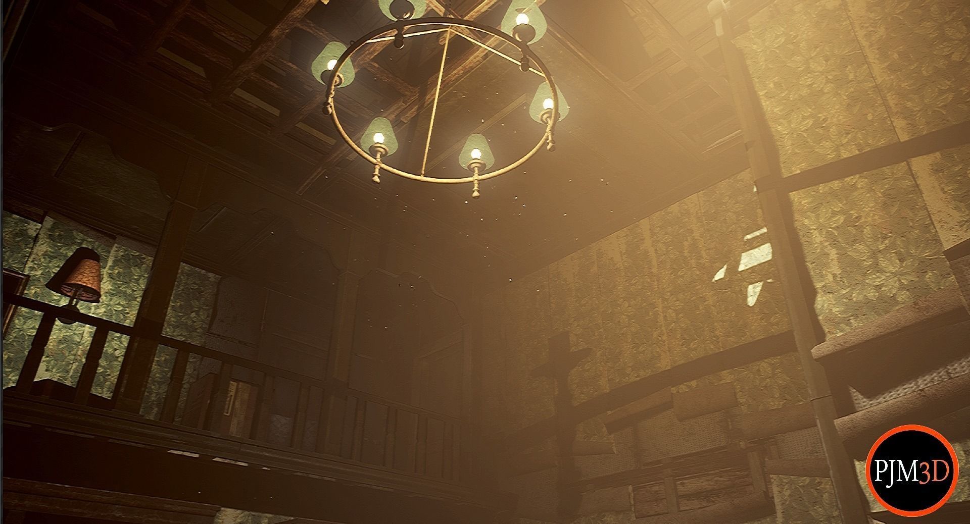 UE4 UE5 Abandoned wooden house modular V02Pro Updated 009 Low-poly 3D model_23