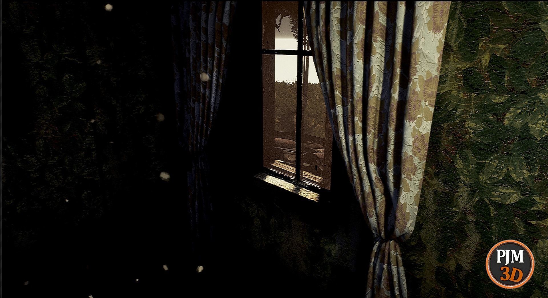 UE4 UE5 Abandoned wooden house modular V02Pro Updated 009 Low-poly 3D model_25