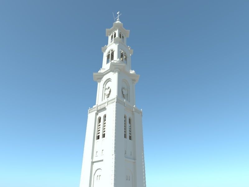 Westertoren Amsterdam 3D model_6
