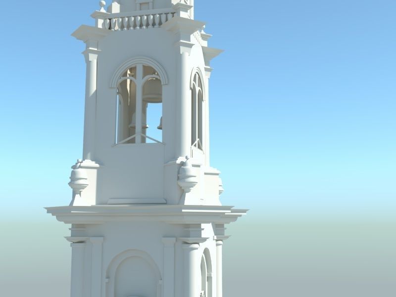 Westertoren Amsterdam 3D model_2