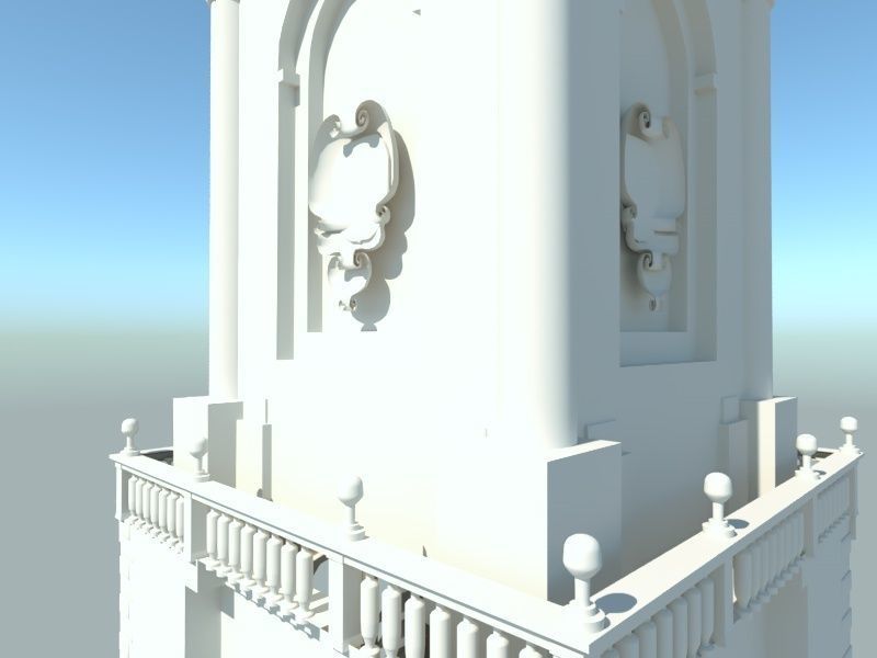 Westertoren Amsterdam 3D model_7