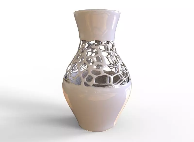 Vase 03 Low-poly 3D model_0